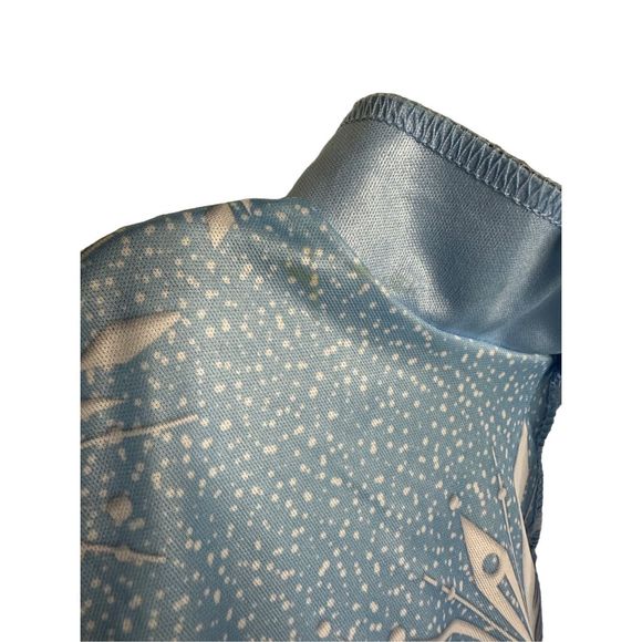 Disney Store Girls Frozen 2 Princess Elsa Traveling Outfit Blue Costume Medium - Picture 5 of 11